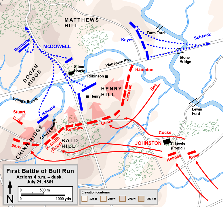 Battle of Bull's Run, Va. July 21. 1861